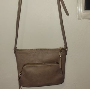 Miztique multi compartment crossbody bag